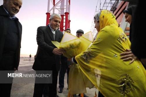 وزیر میراث فرهنگی وارد اهواز شد